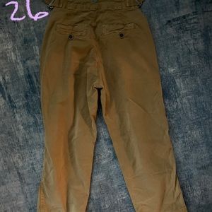 Anthropologie Slouched High Rise Trousers